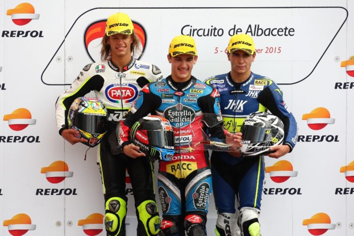 Junior Team VR46, podio Albacete