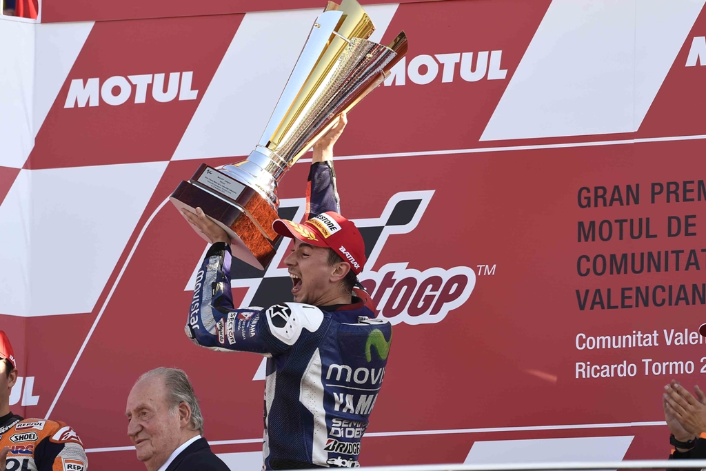 MotoGP 2015, Valencia, Lorenzo campione del mondo 2015