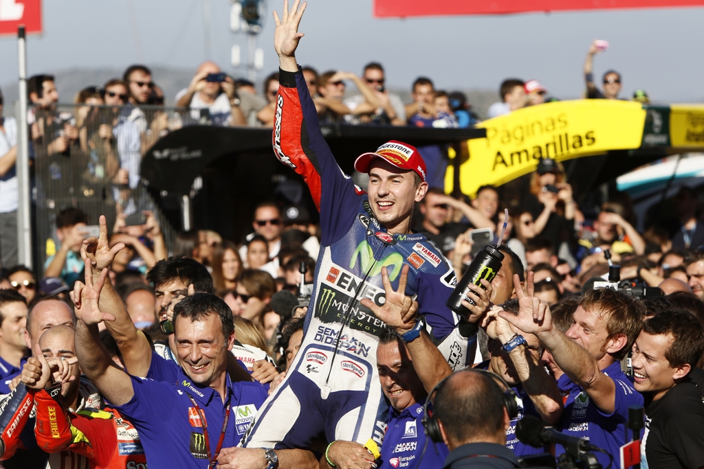 MotoGP 2015, Lorenzo subito dopo la gara