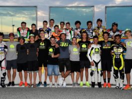 foto di gruppo per VR46 Master Camp 2016 the experience