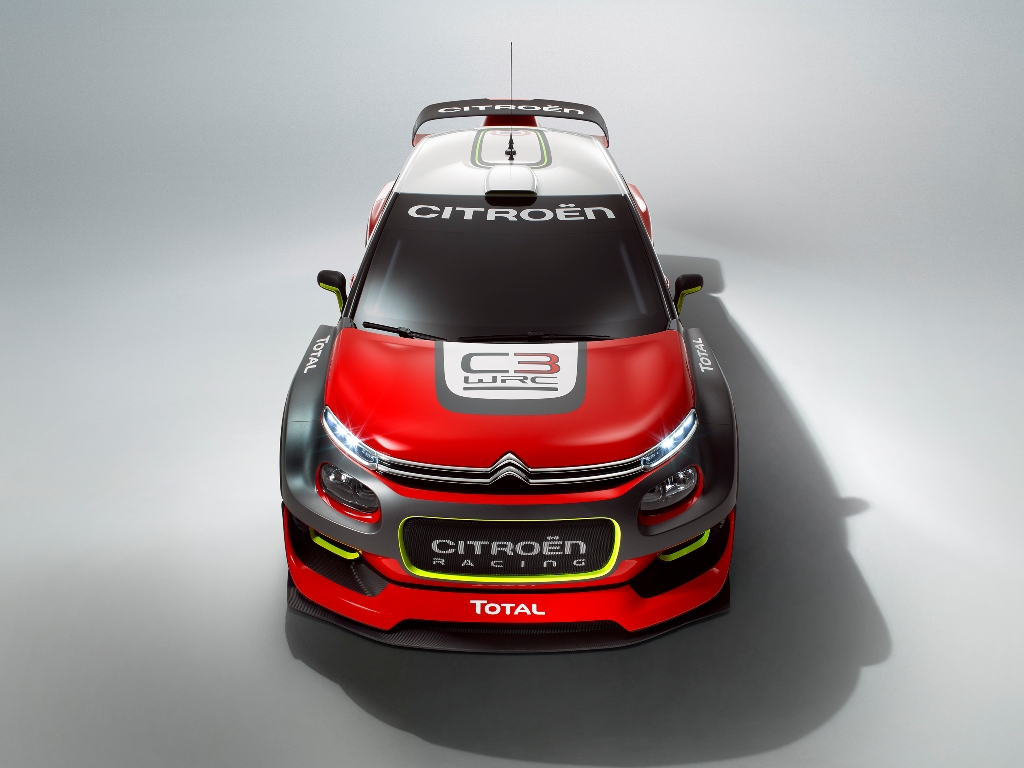 WRC 2017, la nuova C3 che nasce per i rally